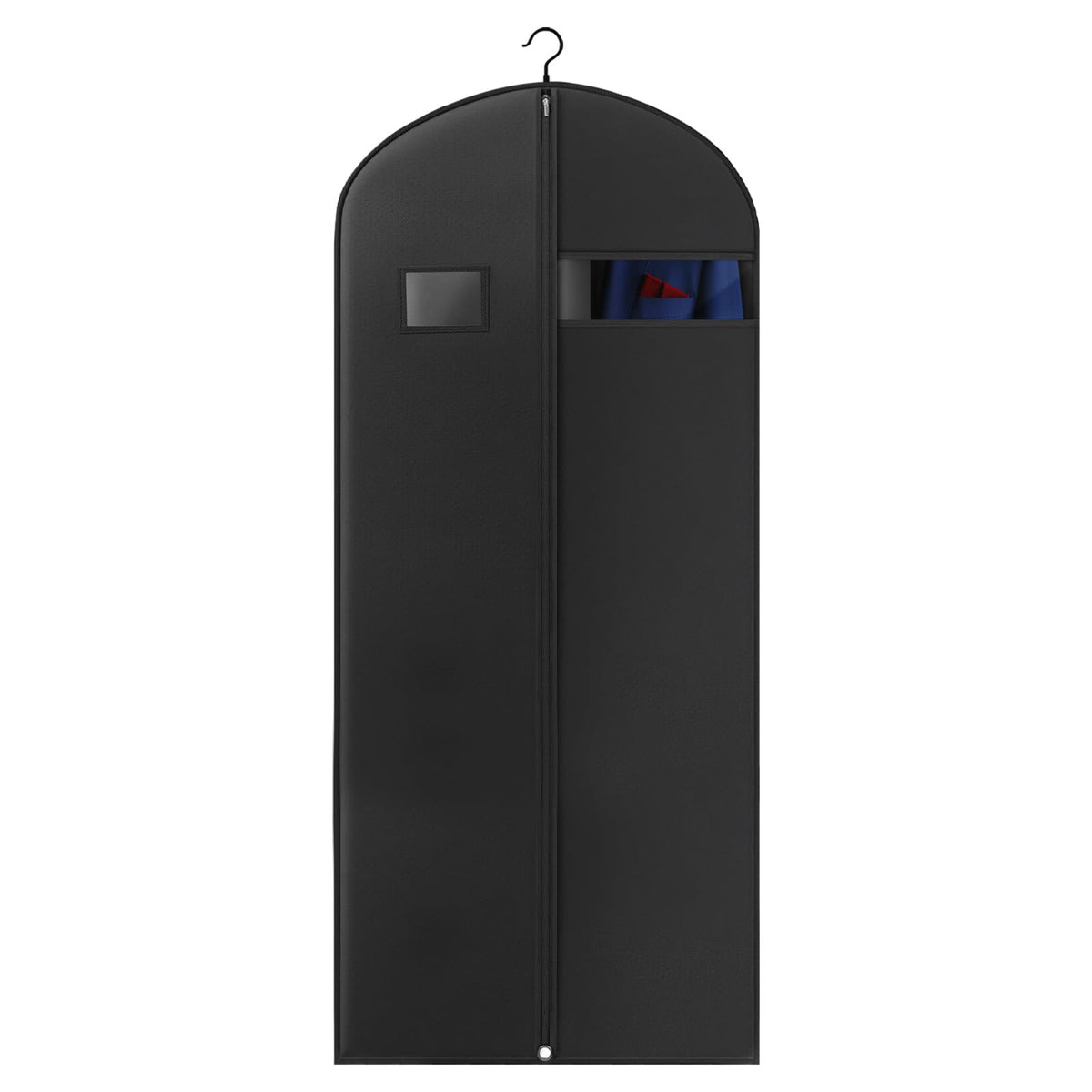 Hleelomi 2 Pack 40-in Garment Bag for Hanging Clothes Suit Bag Black