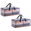 VENO Heavy Duty Moving Bags, Storage Bags, Easy Visibility, Clear, 4 Pack