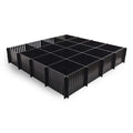 12Pcs Drawer Dividers,18.5"x4.3", Thick, DIY Drawer Separators, Large Adjustable Dresser Drawer Organizer for Clothes, Bedroom, Bathroom, Kitchen Cutlery, Desk, Office Storage