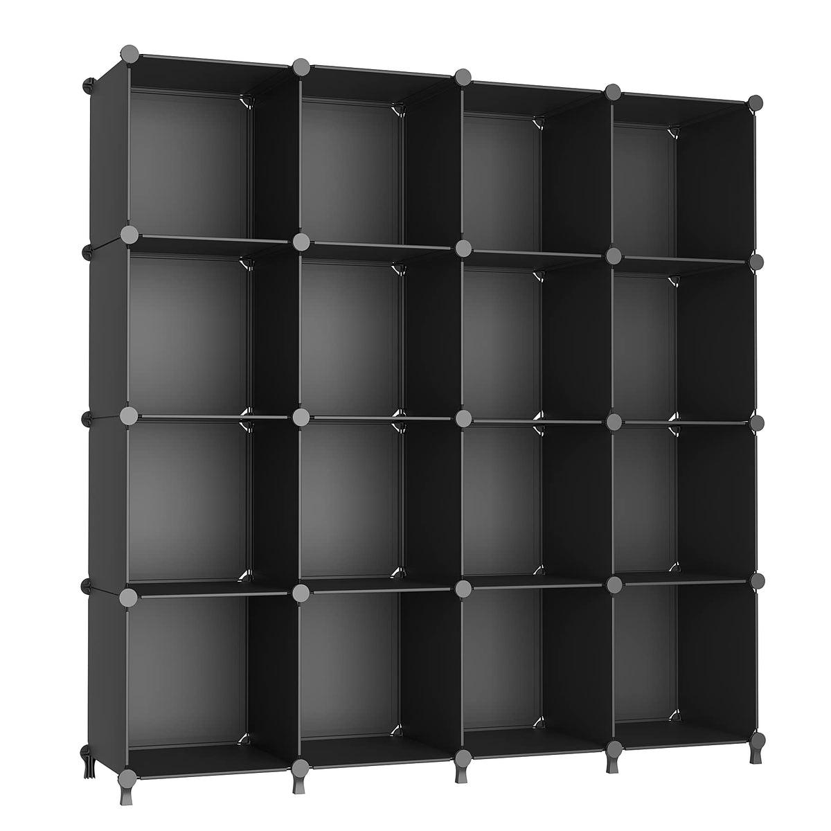 AWTATOS Cube Storage Organizer, 16 Cube Closet Organizer, White