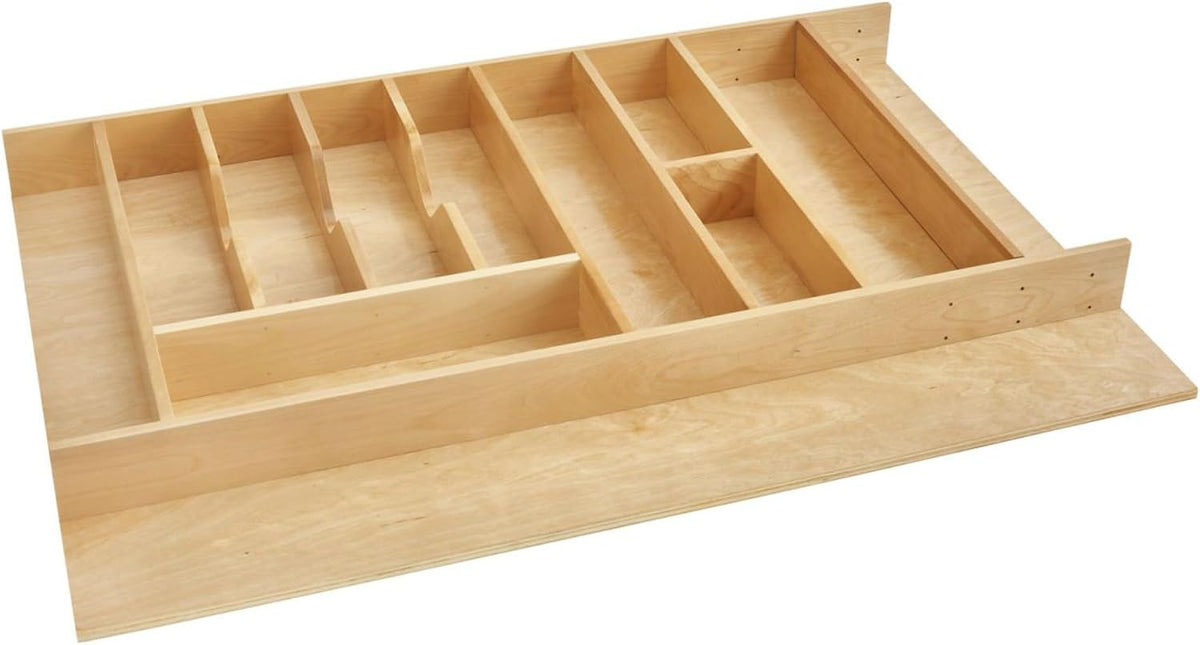 Rev-A-Shelf Trim-to-Custom-Fit Silverware Drawer Insert Divider Organizer