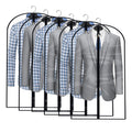 Garment Bags for Hanging Clothes Travel (Set of 12) Clothes Storage Bags Closet Cover for Open Closet with Zipper for Suit, Sweaters Travel Laundry Wardrobe Closet Garment Dust Cover