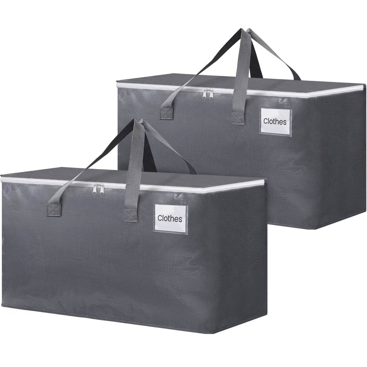 BlissTotes Large Moving Bags, Storage Bags, 93L-2 Pack