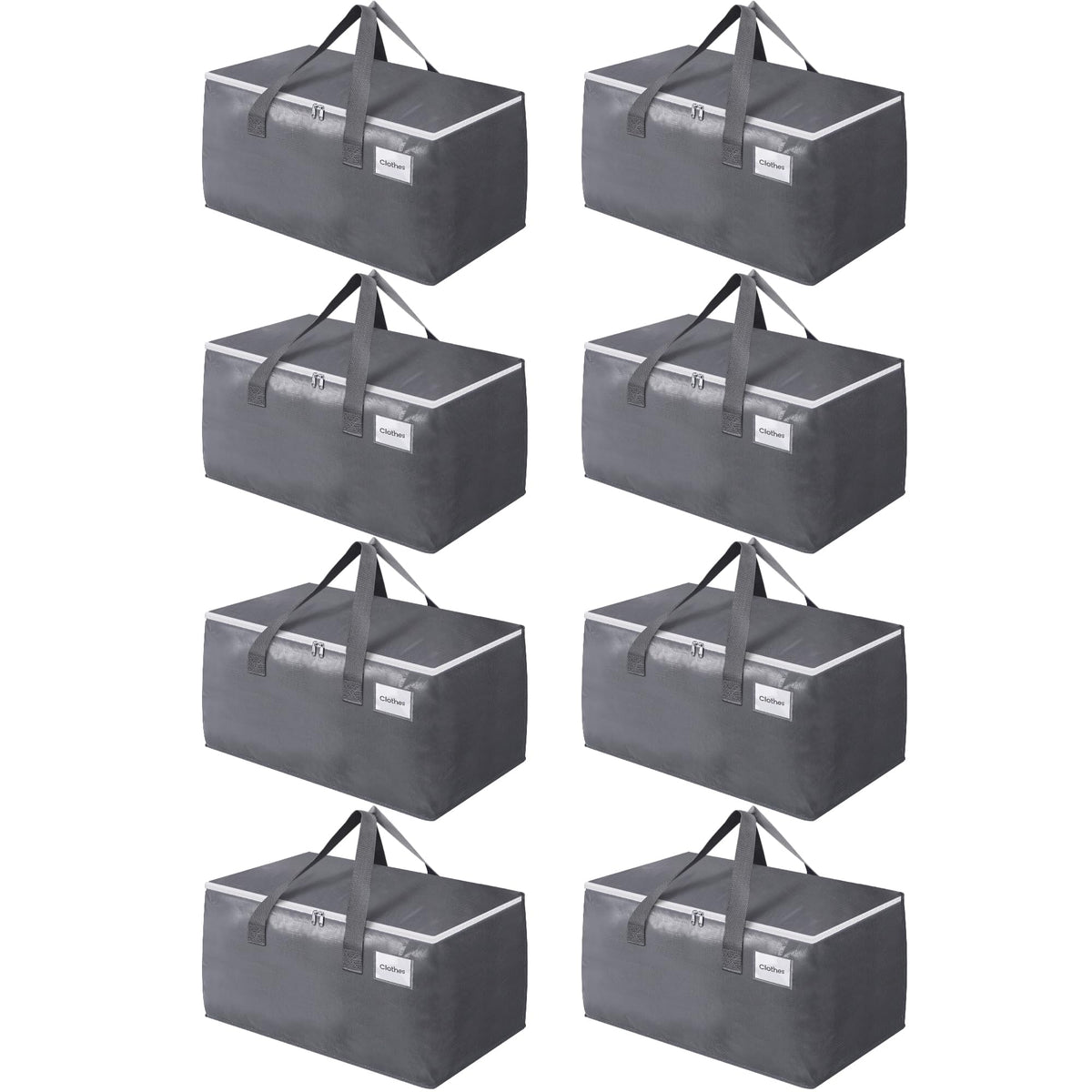 BlissTotes Large Moving Bags, Storage Bags, 93L-2 Pack