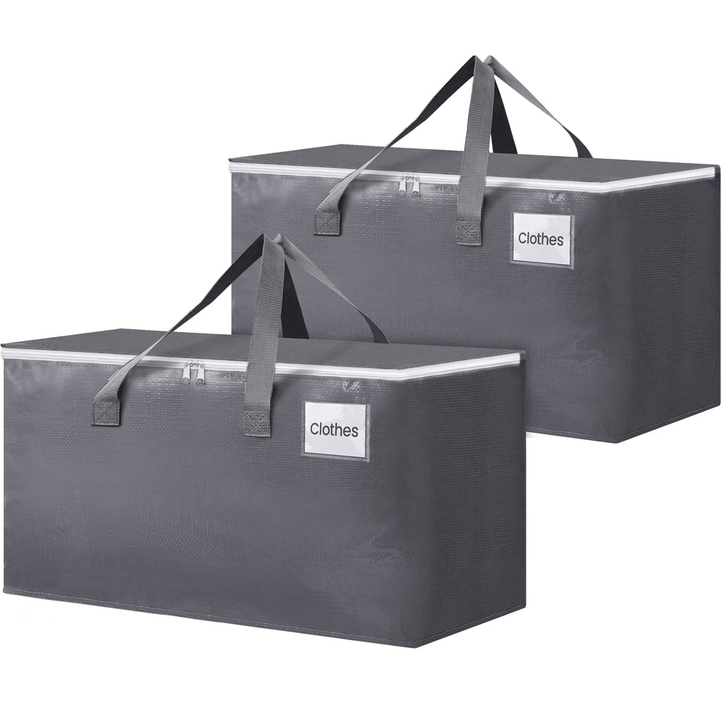 BlissTotes Large Moving Bags, Storage Bags, 93L-2 Pack