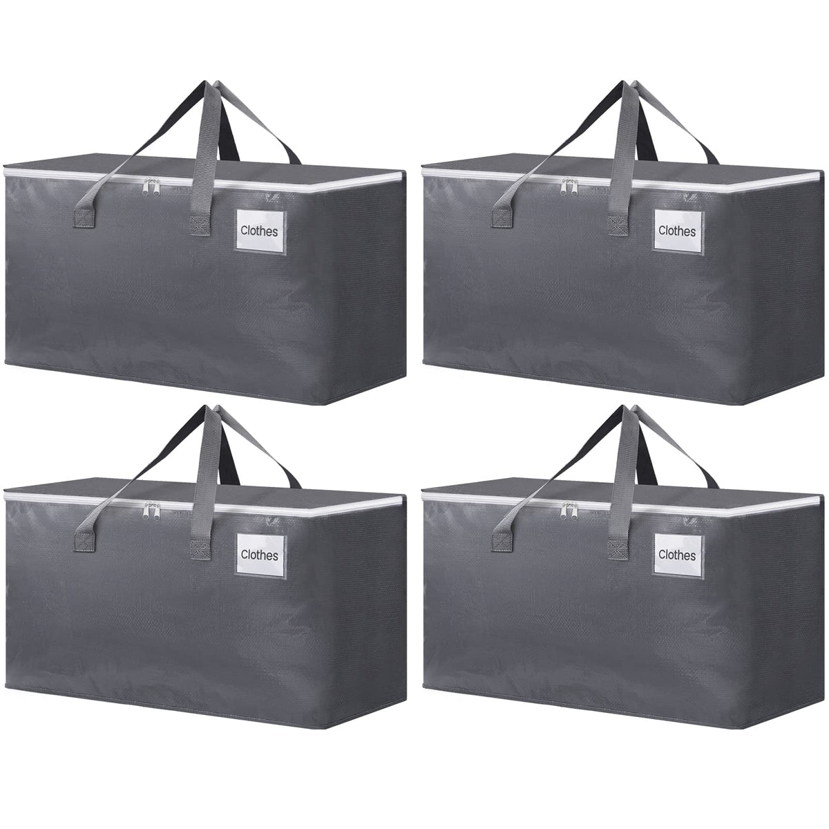 BlissTotes Large Moving Bags, Storage Bags, 93L-2 Pack
