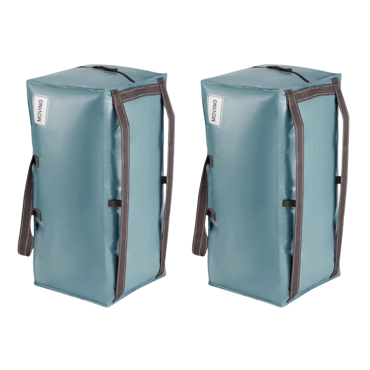 VENO 10 Pack Heavy Duty Moving Bags with Backpack Straps, Zippers & Handles, Extra Large Packing Bags for College Dorm Essentials, Moving Supplies Alternative to Cardboard Moving Boxes
