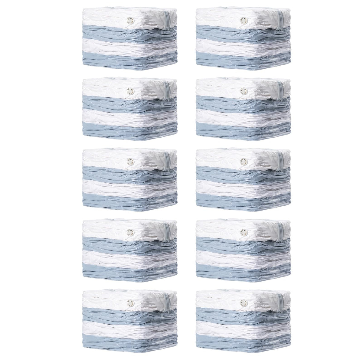 TAILI 8 Pack Vacuum Storage Bags, Jumbo Cube (31x40x15 Inch), Clear