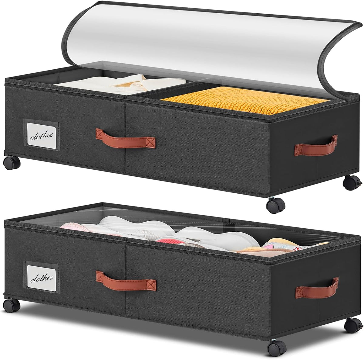 Under Bed Storage Container for Bedroom: