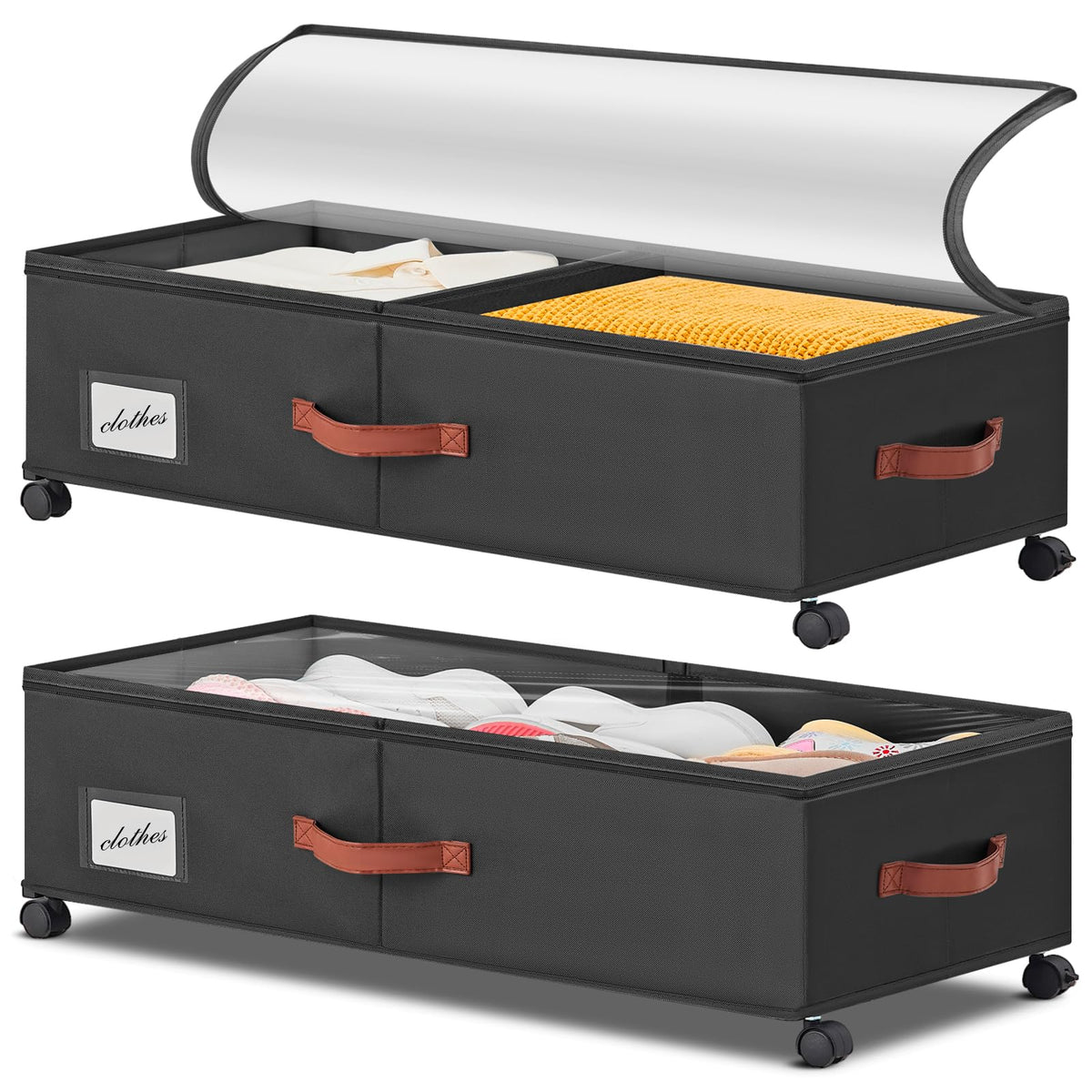 Under Bed Storage Container for Bedroom: