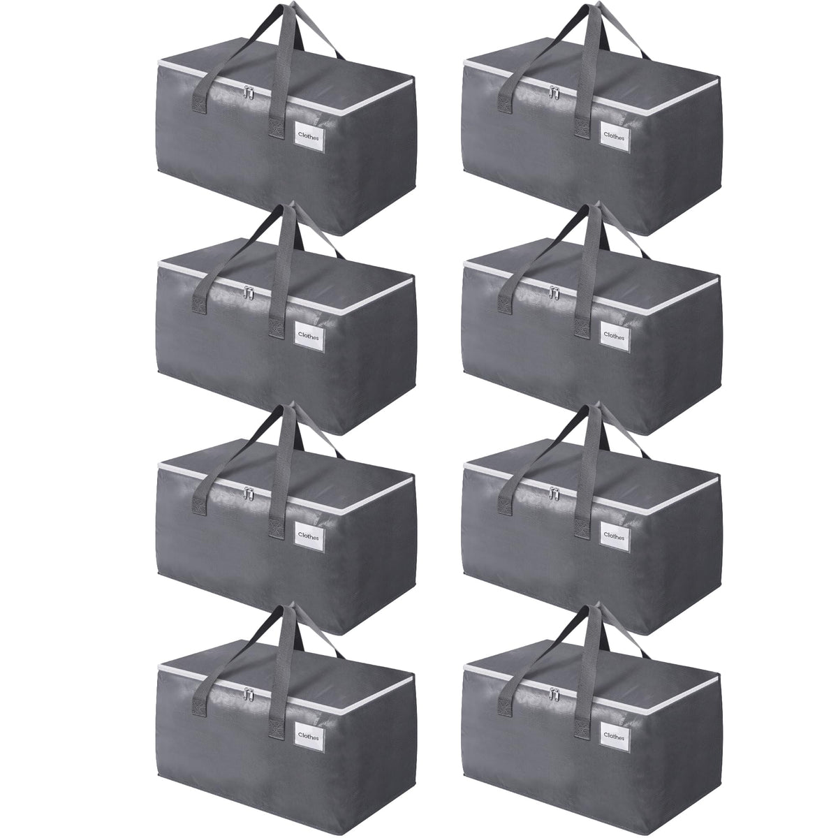 BlissTotes Large Moving Bags, Storage Bags, 93L-2 Pack