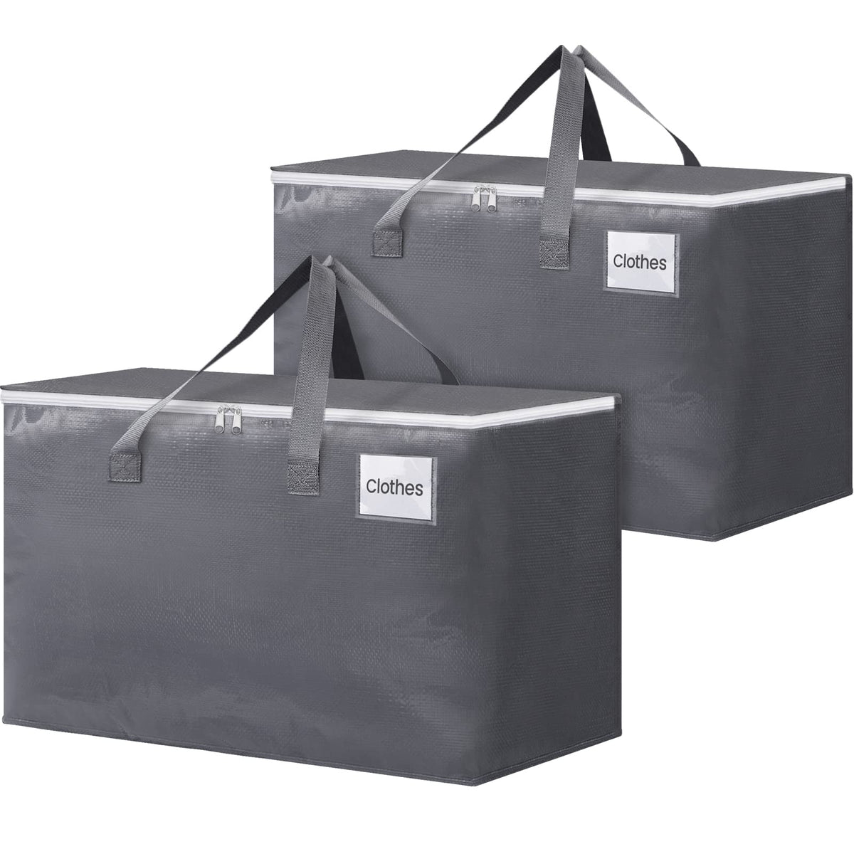 BlissTotes Large Moving Bags, Storage Bags, 93L-2 Pack