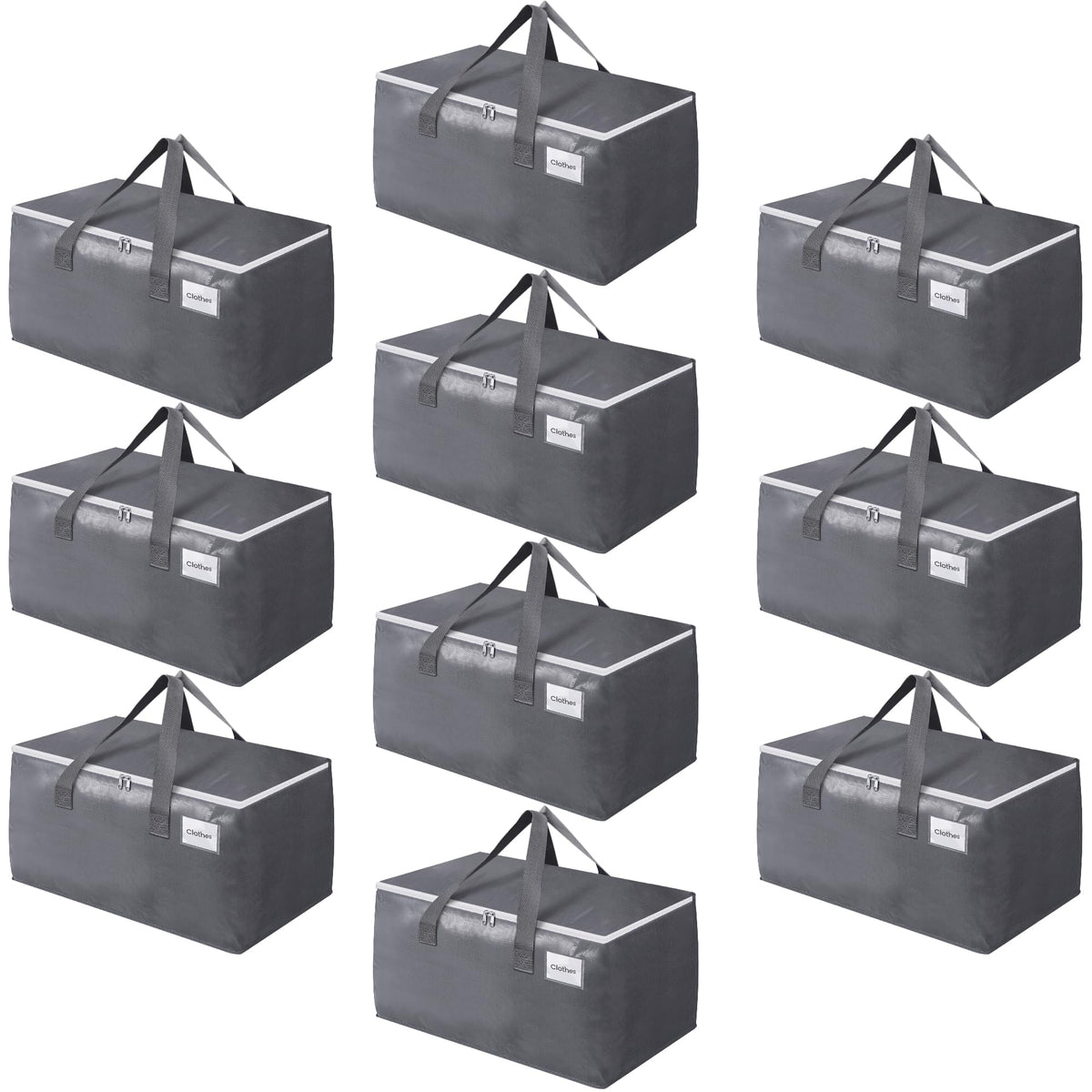 BlissTotes Large Moving Bags, Storage Bags, 93L-2 Pack