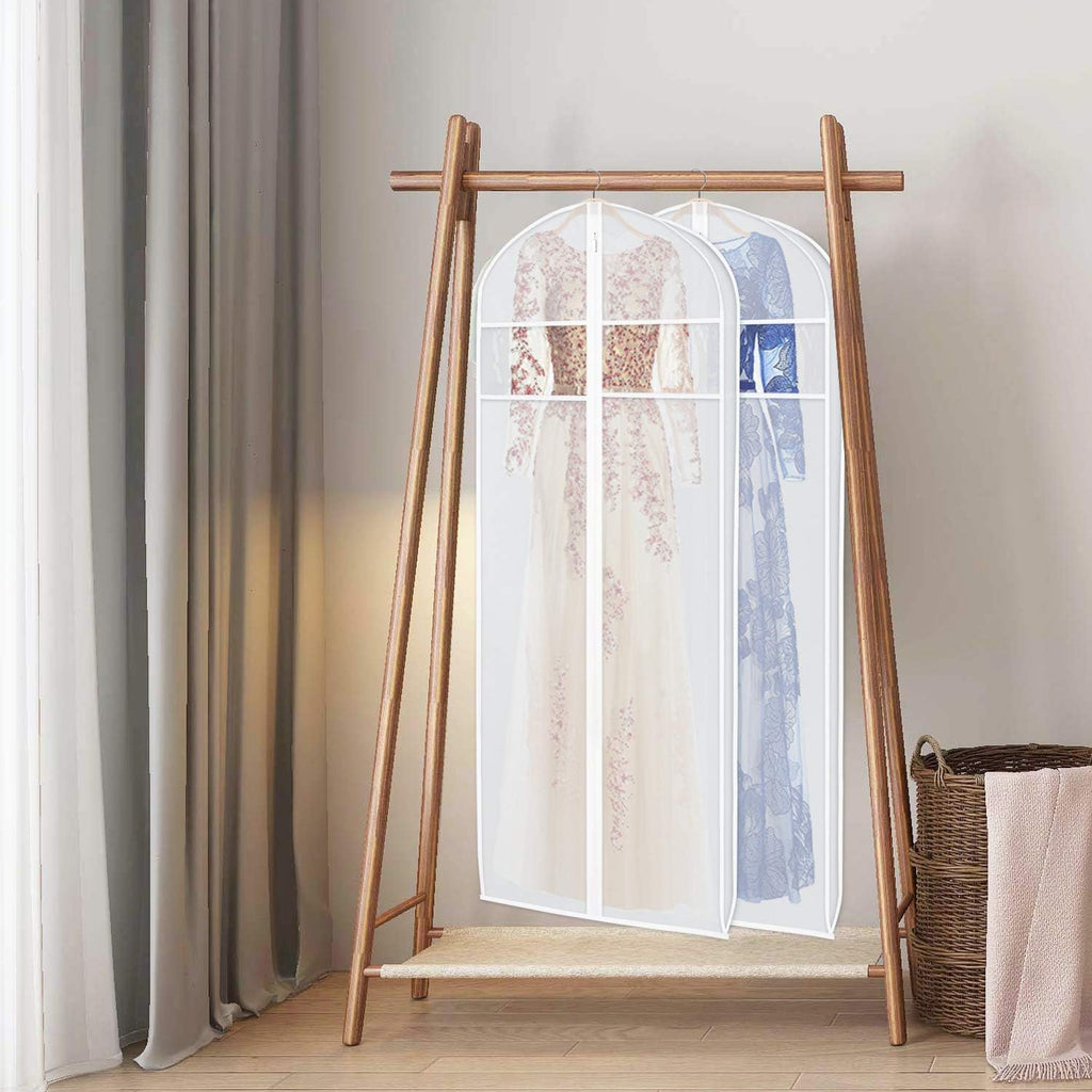 Zilink Dress Garment Bag for Storage Dress Cover Bag for Long Dresses 72 in