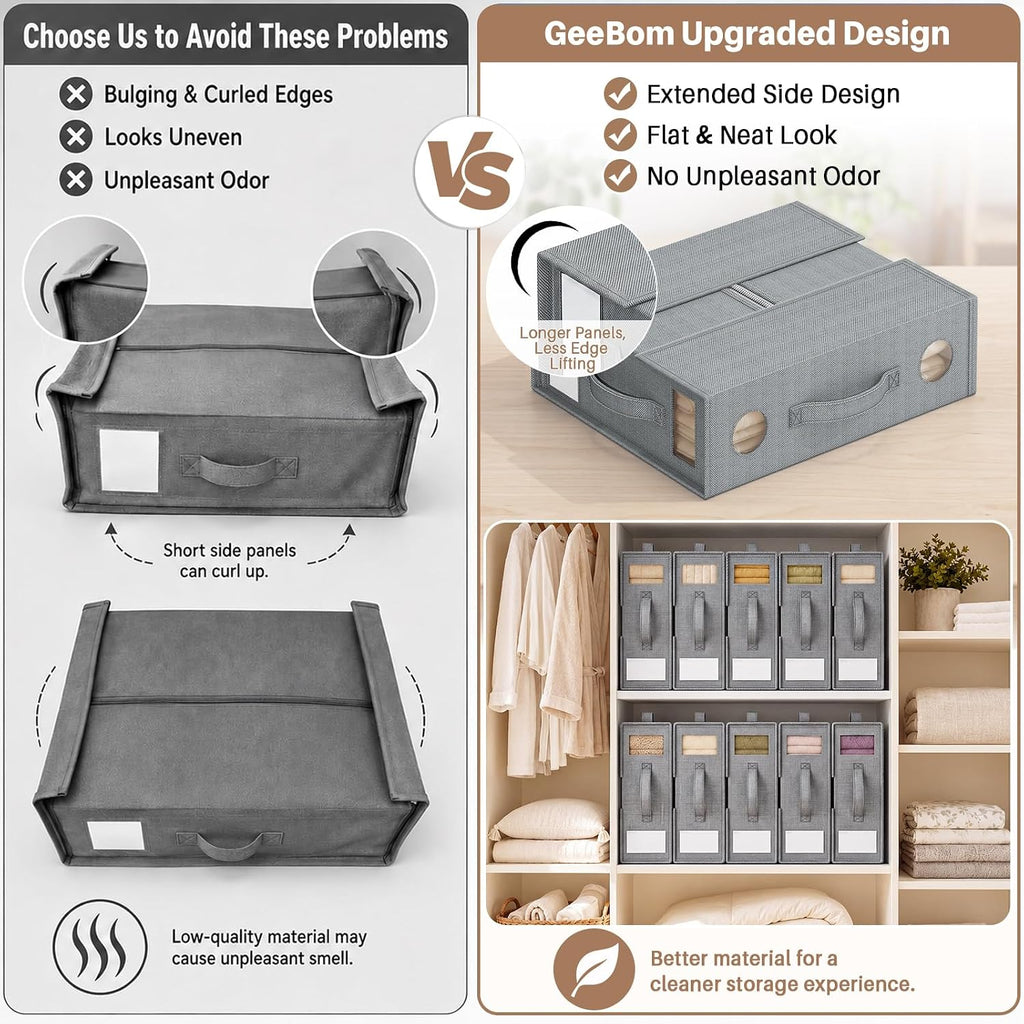 6 Pack Sheet Organizers and Storage, Thickened & Durable Sheet Organizer