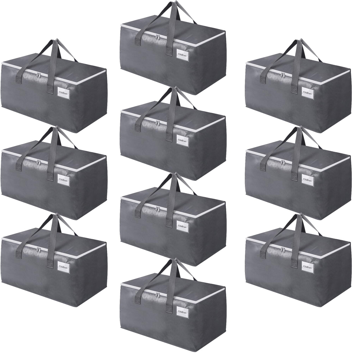 BlissTotes Large Moving Bags, Storage Bags, 93L-2 Pack