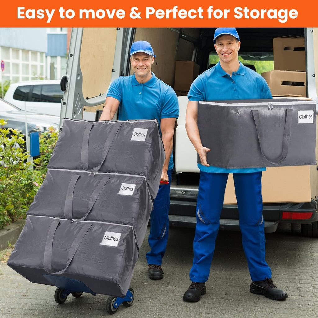 BlissTotes Large Moving Bags, Storage Bags, 93L-2 Pack