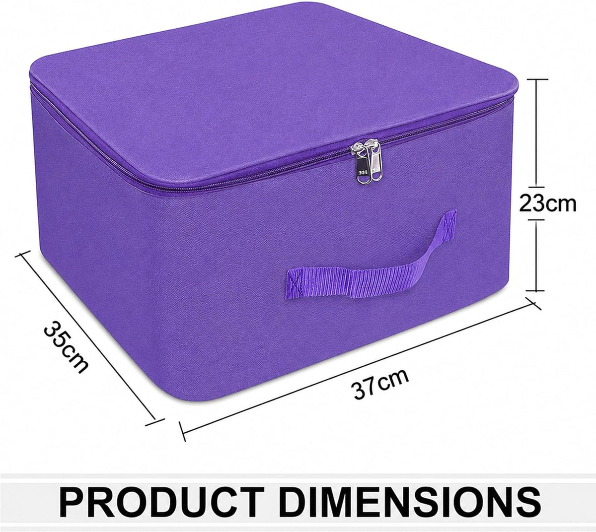 Storite 2 Pack Nylon Wardrobe Bag Underbed Cloth Storage Organizer