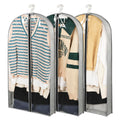 2 Pack 65" Long Garment Bags for Dress Travel Garment Bag