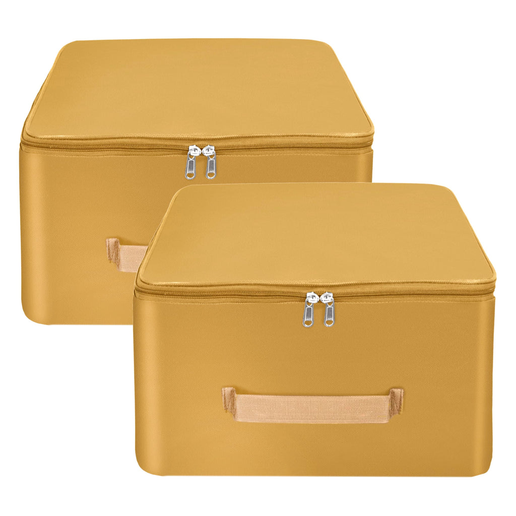 Storite 2 Pack Nylon Wardrobe Bag Underbed Cloth Storage Organizer