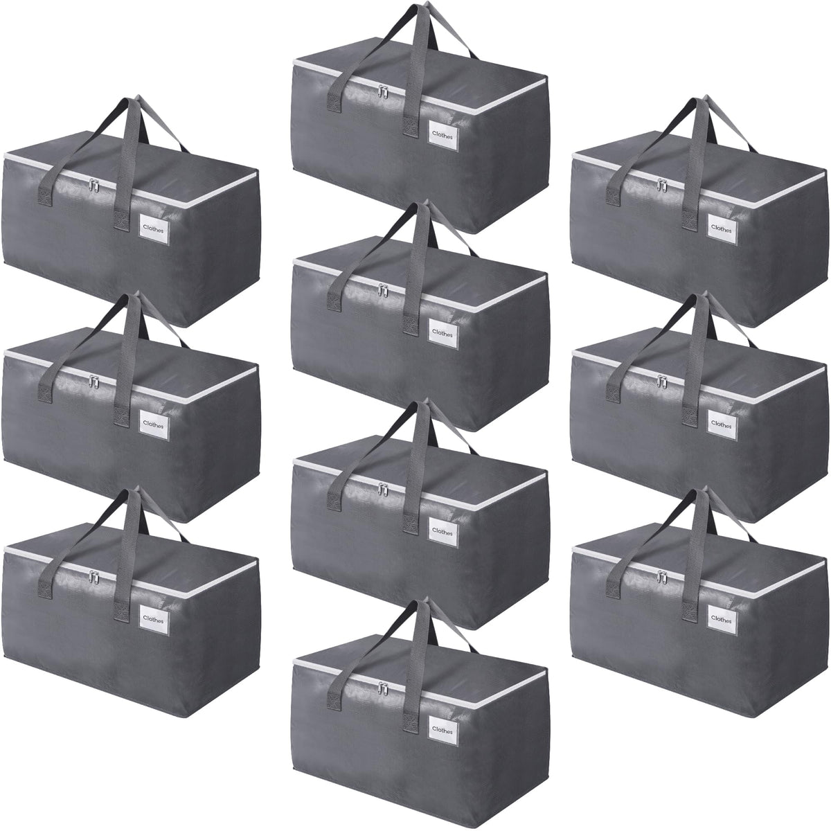 BlissTotes Large Moving Bags, Storage Bags, 93L-2 Pack