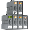 6 Pack Sheet Organizers and Storage, Thickened & Durable Sheet Organizer