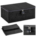 Briwooody Discreet Lockable Toy Bag,Light Purple,15 X 10 X 6.3 In